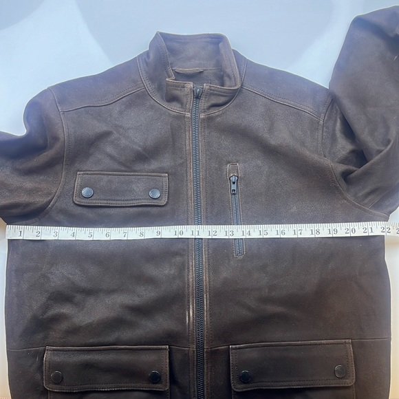 Rodd & Gunn 100% Genuine Leather Silverdale Jacket N192-9 - Picture 3 of 12